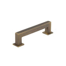 Burlington - Trafalgar 128mm Cabinet Handle - Antique Brass - BUR211AB - Choice Handles
