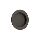 Frelan Dark Bronze Burlington Concealed Circular Flush Pull Fixings