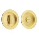 Burlington - 5x12mm Antique Brass Round Concealed Turn and Release - Satin Brass -BUR216SB - Choice Handles