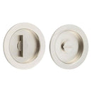 Burlington - 5x12mm Antique Brass Round Concealed Turn and Release - Satin Nickel - BUR216SN - Choice Handles