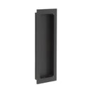 Burlington  - Rectangular Flush Pull - Black - BUR225MB - Choice Handles