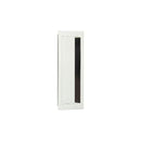 Frelan Polished Nickel Burlington Rectangular Flush Pull Cabinet Pull Handle