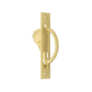 Burlington  - Sliding Door Edge Pull - Satin Brass - BUR280SB - Choice Handles