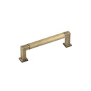 Burlington - Westminster Cupboard Handle 128mm  Antique Brass - BUR311AB - Choice Handles