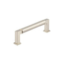 Burlington - Westminster Cupboard Handle 128mm  Satin Nickel - BUR311SN - Choice Handles
