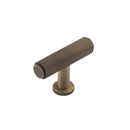 Burlington - Piccadilly T Bar Cupboard Knob - Antique Brass - BUR401AB - Choice Handles