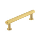 Burlington - Piccadilly 128mm Cabinet Handle - Satin Brass - BUR411SB - Choice Handles