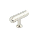 Burlington - Belgrave T Bar Cupboard Knob - Polished Nickel - BUR502PN - Choice Handles