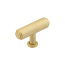 Burlington - Belgrave T Bar Cupboard Knob - Satin Brass - BUR502SB - Choice Handles