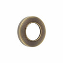 Burlington Plain Outer Roses Antique Brass - BUR50AB
