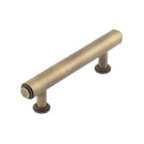 Burlington - Belgrave 96mm Cabinet Handle - Antique Brass - BUR510AB - Choice Handles