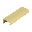 Burlington 150mm Satin Brass Angled Edge Pull - BUR911SB - Choice Handles
