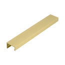 Burlington 300mm Satin Brass Angled Edge Pull - BUR912SB - Choice Handles