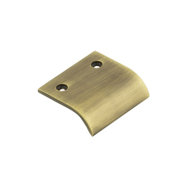 Burlington 50mm Antique Brass Curved Edged Pull - BUR920AB - Choice Handles