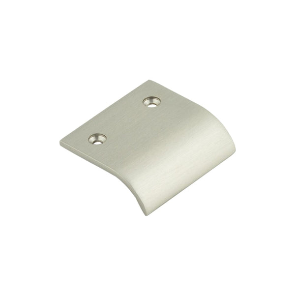 Burlington 50mm Satin Nickel Curved Edged Pull - BUR920SN - Choice Handles