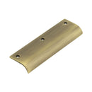 Burlington 150mm Antique Brass Curved Edge Pull - BUR921AB - Choice Handles