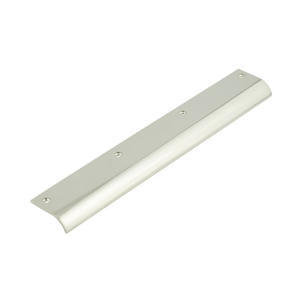 Burlington 300mm Polished Nickel Curved Edge Pull - BUR922PN - Choice Handles