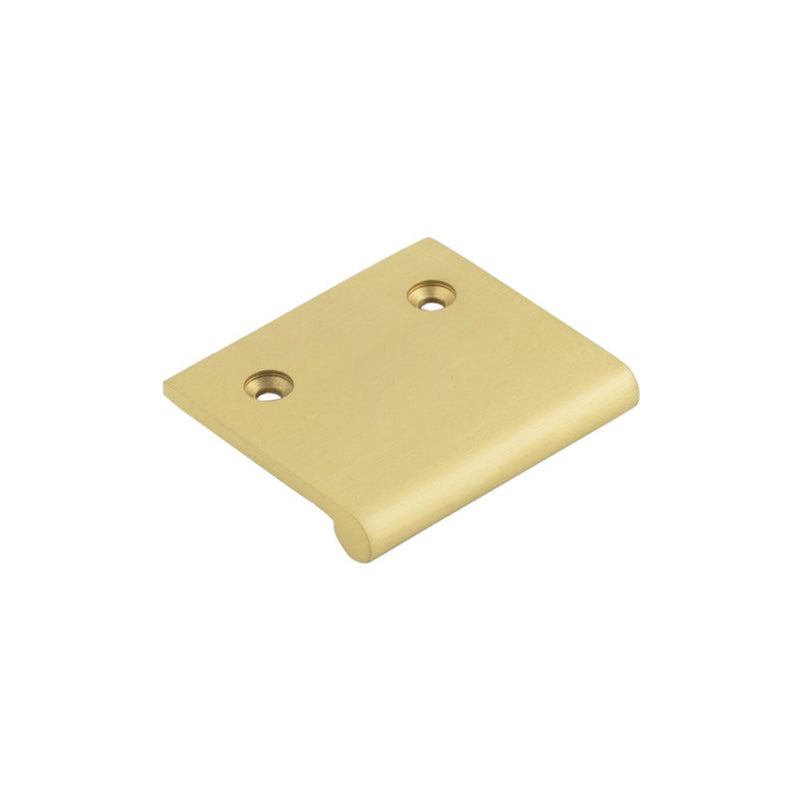 Burlington 50mm Satin Brass Flat Edge Pull - BUR930SB - Choice Handles
