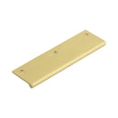 Burlington 150mm Satin Brass Flat Edge Pull - BUR931SB - Choice Handles