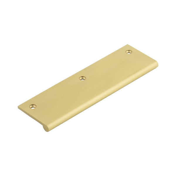 Burlington 150mm Satin Brass Flat Edge Pull - BUR931SB - Choice Handles