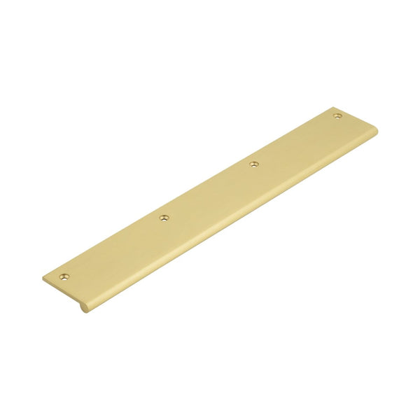 Burlingon 300mm Satin Brass Flat Edge Pull - BUR932SB - Choice Handles