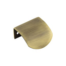 Burlington 50mm Antique Brass Arched Edge Pull - BUR940AB - Choice Handles