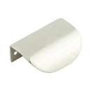 Burlington 75mm Polished Nickel Arched Edge Pull - BUR941PN - Choice Handles