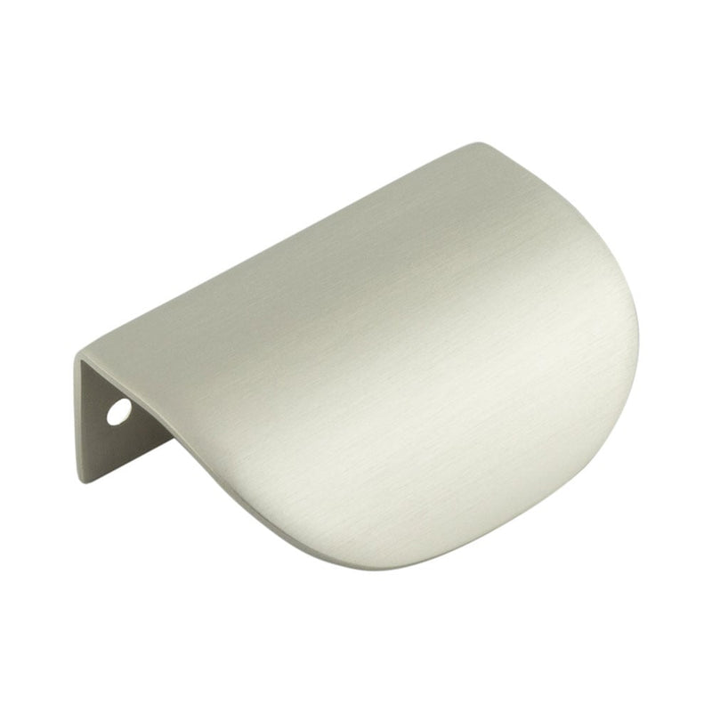 Burlington 75mm Satin Nickel Arched Edge Pull - BUR941SN - Choice Handles