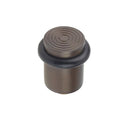 Burlington - Reeded Top Floor Mounted Doorstop - Dark bronze - BUR963DB - Choice Handles