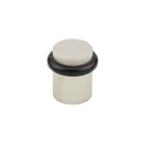 Frelan - Burlington Knurled Floor Mounted Doorstop - Polished Nickel - BUR964PN - Choice Handles