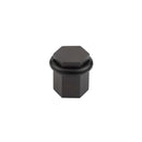 Frelan - Burlington Hexagonal Floor Mounted Doorstop - Dark Bronze - BUR965DB - Choice Handles