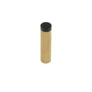 Burlington Knurled Wall Mounted Doorstops No Rose Satin Brass - BUR968SB - Choice Handles