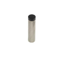 Burlington Knurled Wall Mounted Doorstops No Rose Satin Nickel - BUR968SN - Choice Handles