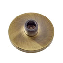 Burlington Plain Bases to Suit Wall Mounted Doorstops Antique Brass - BUR971AB - Choice Handles
