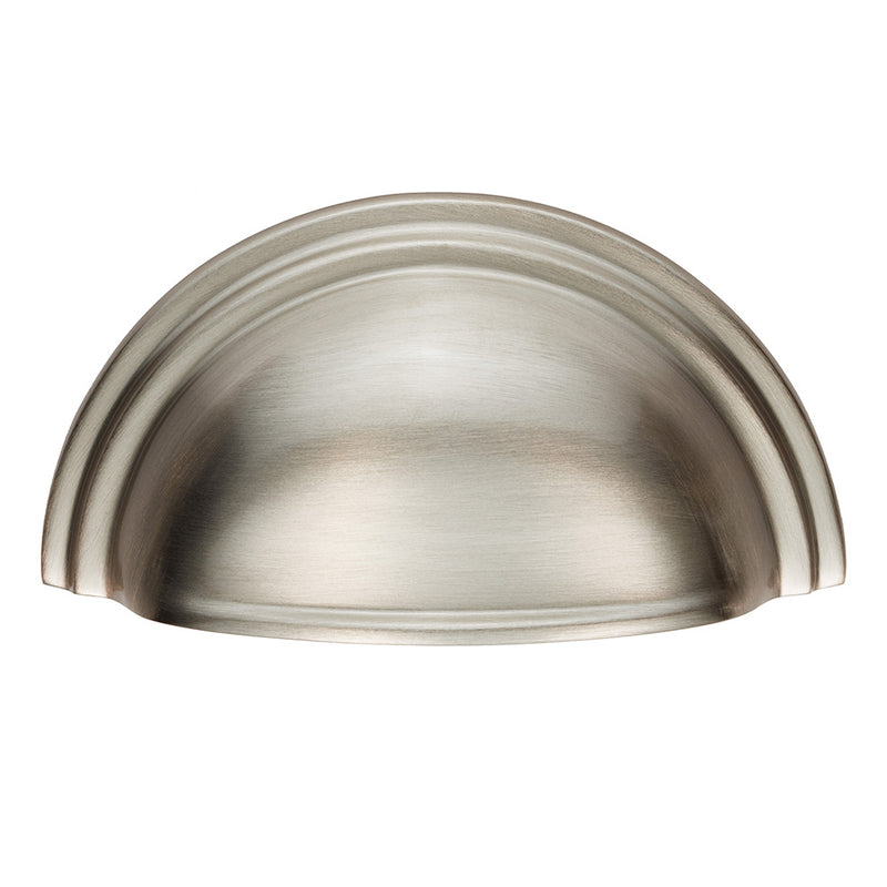 FTD Victorian Cup Pull 76mm - Satin Nickel - C47SN - Choice Handles