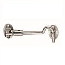 Eurospec - Silent Pattern Cabin Hook 100mm - Bright Stainless Steel - CAB1100BSS - Choice Handles