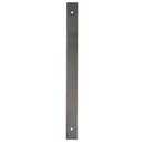 Alexander and Wilks - Rectangular Cabinet Pull Backplate - Dark Bronze PVD-264x22x3mm - 224mm c/c - AWBP224DBZPVD - Choice Handles