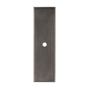 Alexander and Wilks - Rectangular Cabinet Knob Backplate - Dark Bronze PVD - AWBP76DBZPVD - Choice Handles