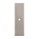 Alexander and Wilks - Rectangular Cabinet Knob Backplate - Polished Nickel - AWBP76PN - Choice Handles