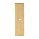 Alexander and Wilks - Rectangular Cabinet Knob Backplate - Satin Brass PVD - AWBP76SBPVD - Choice Handles