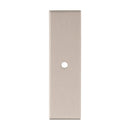 Alexander and Wilks - Rectangular Cabinet Knob Backplate - Satin Nickel - AWBP76SN - Choice Handles