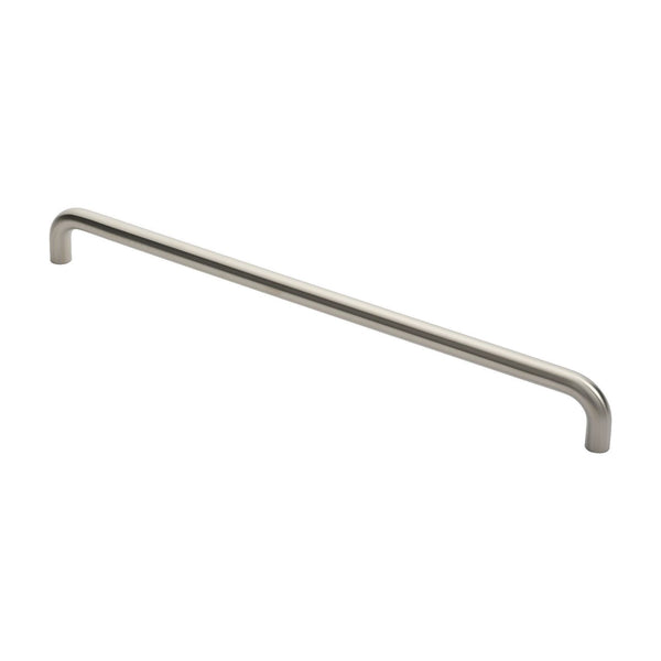 Eurospec - 22mm D Pull Handle 600 Centres - Satin Stainless Steel - CFD1600SSS