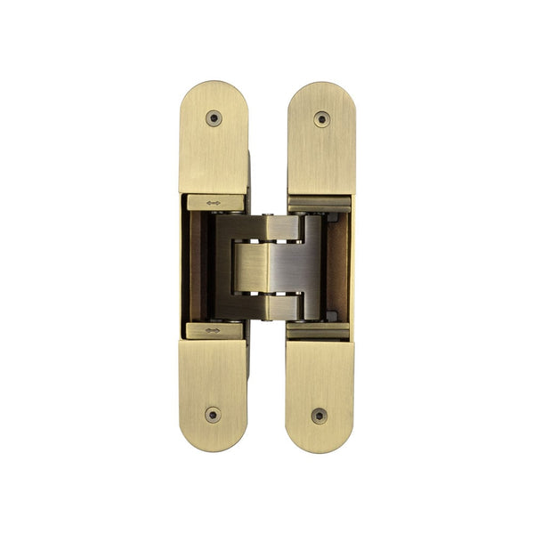 Ghost 160mm Concealed Hinge Antique Brass - CH100AB