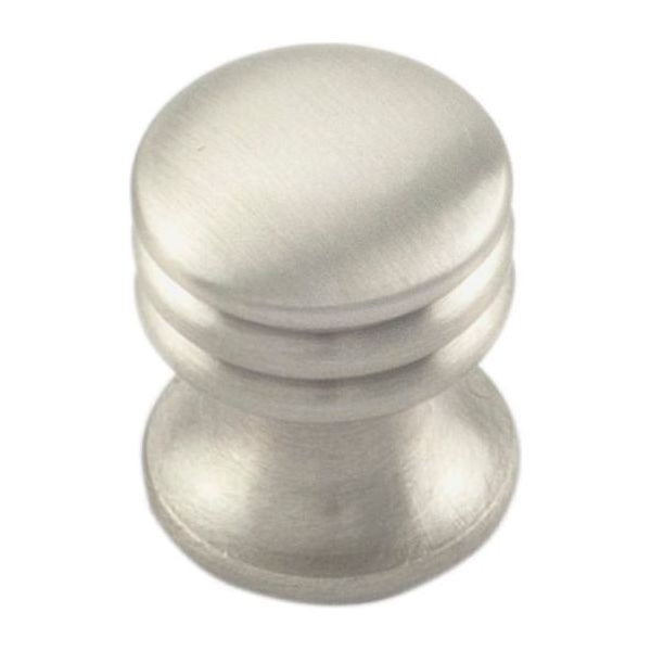 Carlisle Brass - Ringed Knob Satin Nickel 17mm - Satin Nickel - CH30ASN - Choice Handles