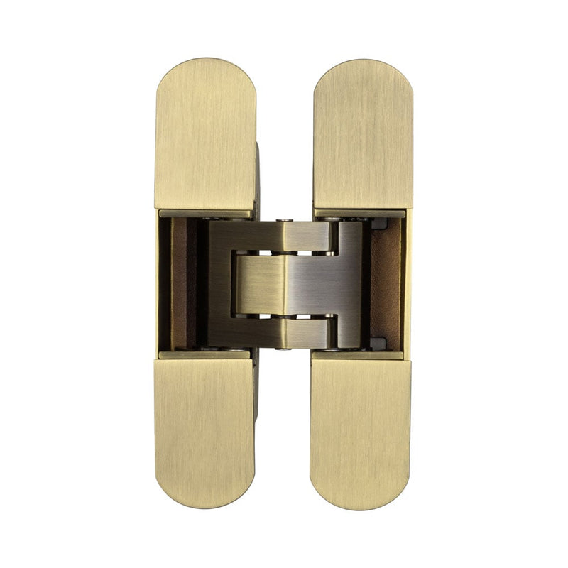 Ghost 140mm Concealed Hinge Antique Brass - CH60AB