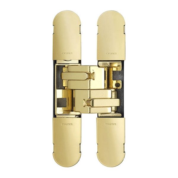 Eurospec - Ceam 3D Concealed Hinge 1131 - Brass Plated - CI001131OTT00