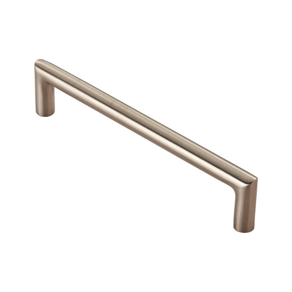 Eurospec - Stainless Steel Solid Mitred Pull Handle  - Satin Stainless Steel - CPM1128SSS