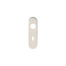 Eurospec - Radius Covers for Lock Backplate - Satin Stainless Steel - CPRP1170SSS - Choice Handles