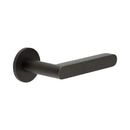 CR-101 Dark Bronze Unsprung Round Rose Door Handle - CR-101A2DB - Choice Handles