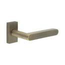 CR-101 Antique Brass Multi Point Rectangular Rose Door Handle - CR-101D4AB - Choice Handles